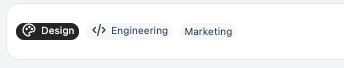 Chip Group widget in a Responsive app