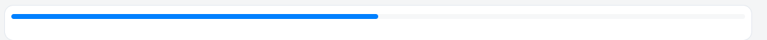 Progress widget in a Responsive app